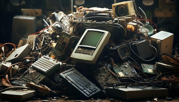 Destroying Old Equipment