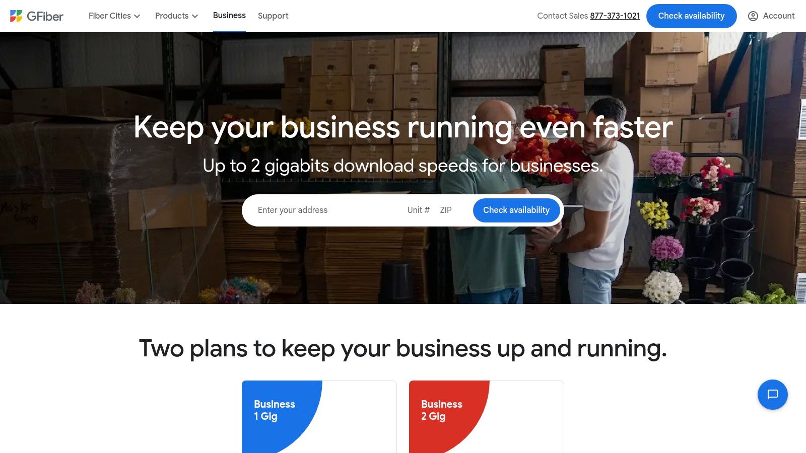 Google Fiber for Business (GFiber Business) – Atlanta