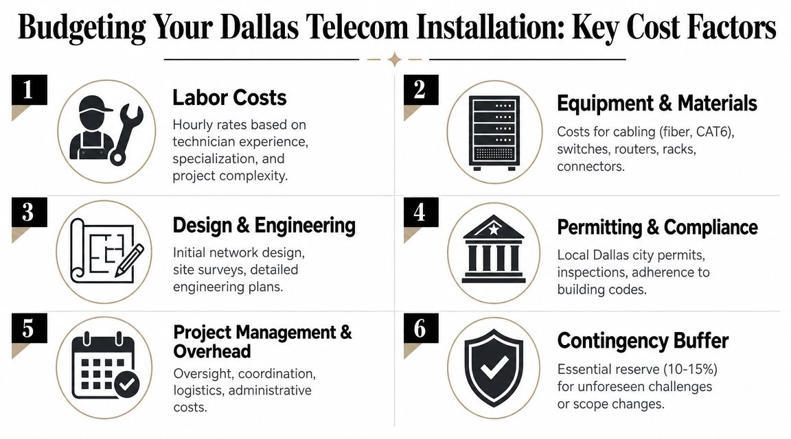 Budgeting Your Telecom Installation Project in Dallas