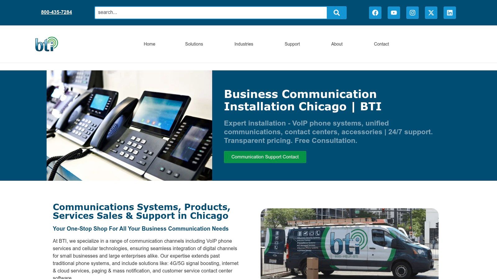 BTI Communications Group (Chicagoland)