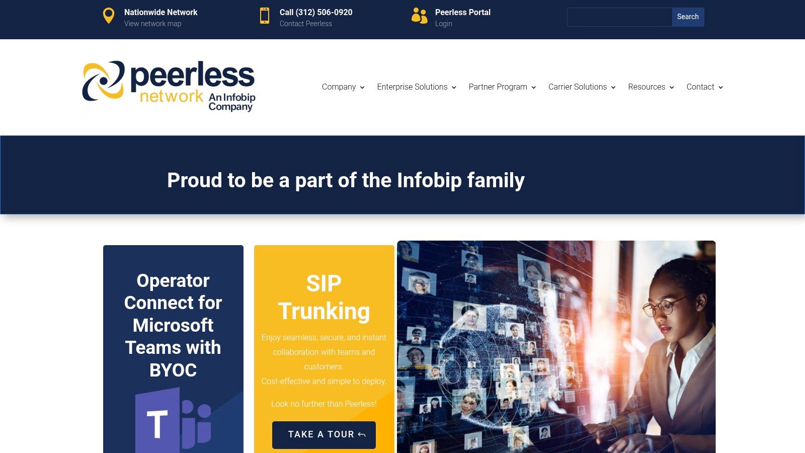 Peerless Network (Cloud PBX and SIP Trunking)
