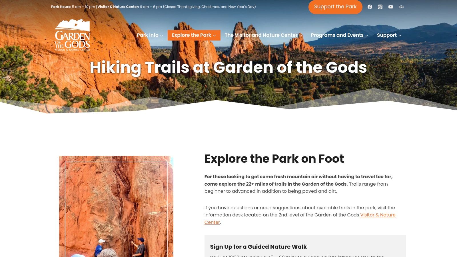 Garden of the Gods – Perkins Central Garden Trail