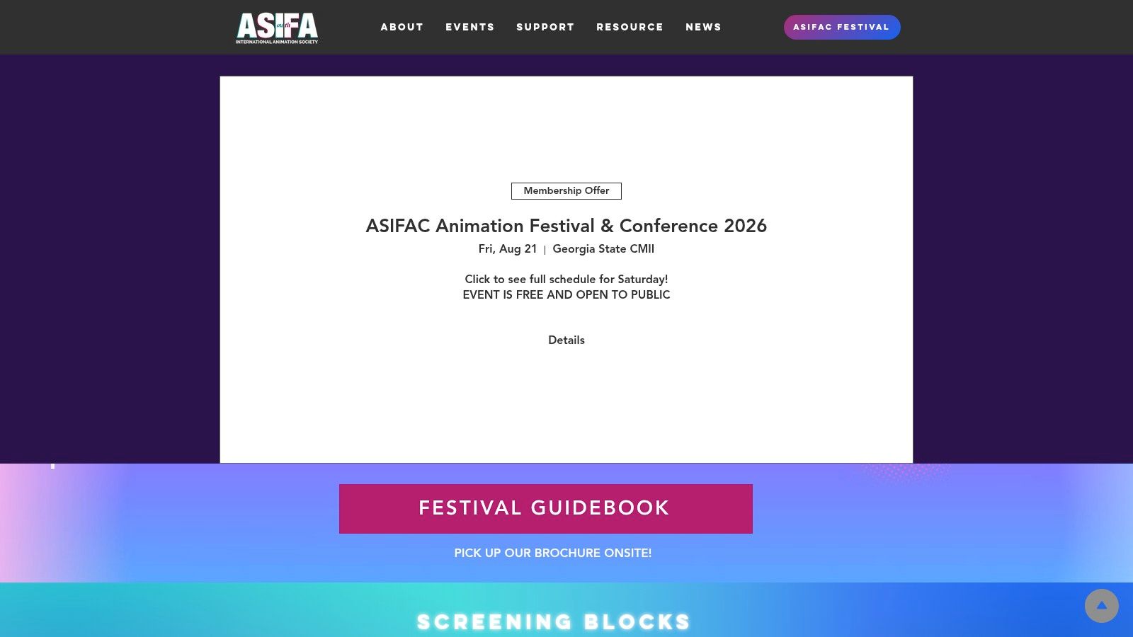 ASIFAC Animation Festival and Conference