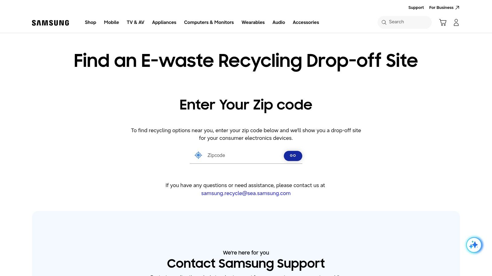 Samsung Recycling Program