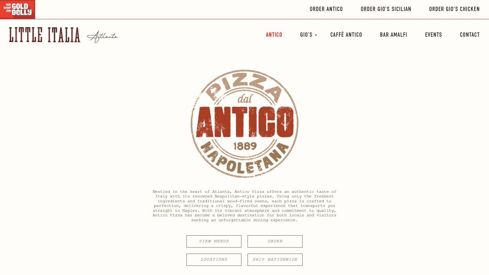 Antico Pizza Napoletana