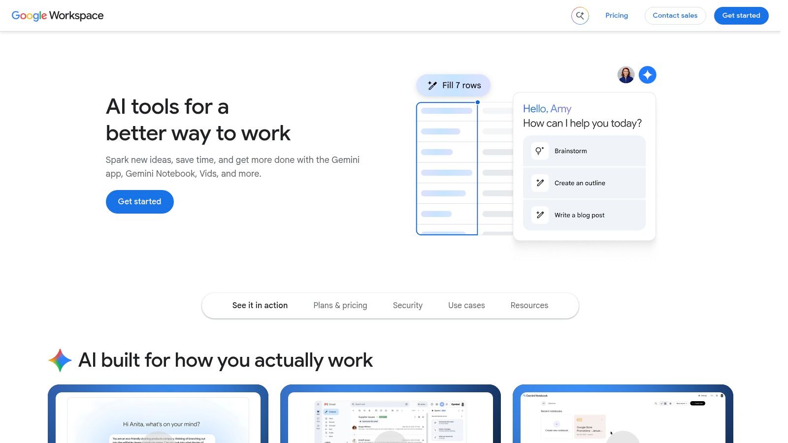 Google Workspace with Gemini for Work