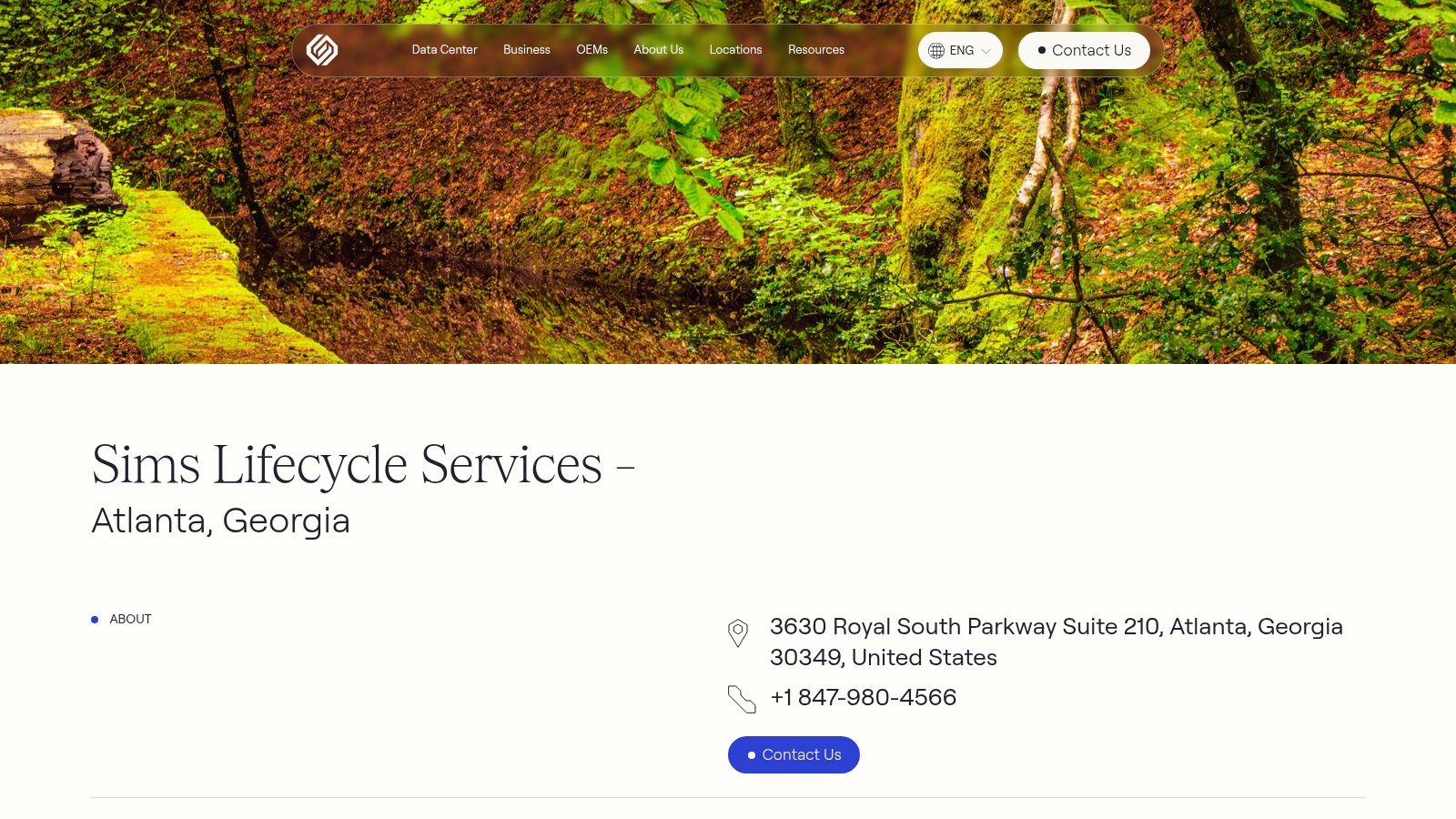 Sims Lifecycle Services Atlanta Circular Center